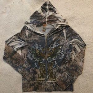 Sinful Zip up hoodie